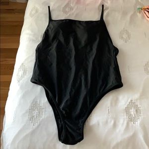 Aerie square neck one piece swimsuit